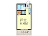 ロイヤルコート江坂 1Rの間取り