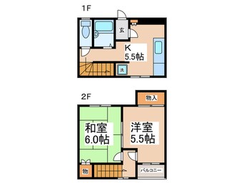 間取図 アバンティ泉佐野四番館