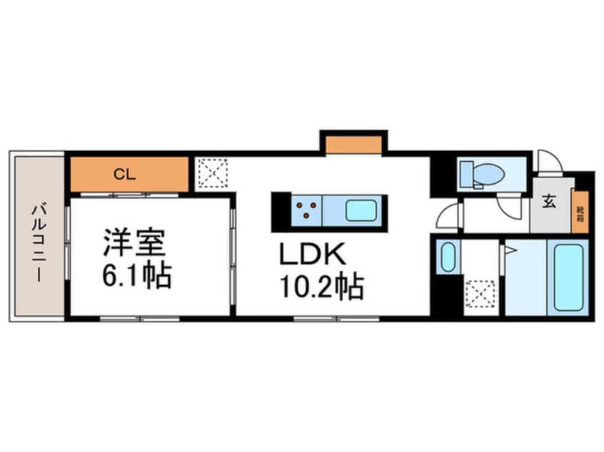 間取図 仮)D-ROOM壬生森町