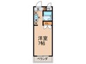 西尾マンションの間取図