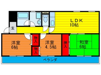 間取図 ボナ・ヴィスタ