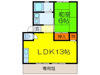 間取図 グレースつつみの郷