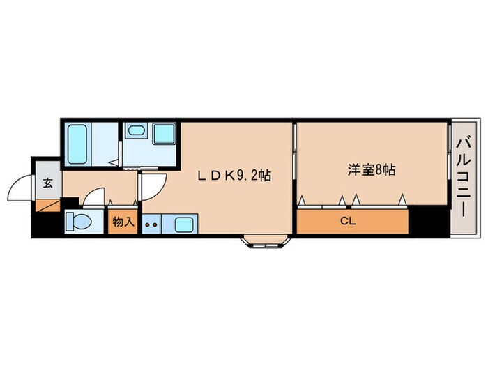 間取り図 エリーフラッツ浜大津