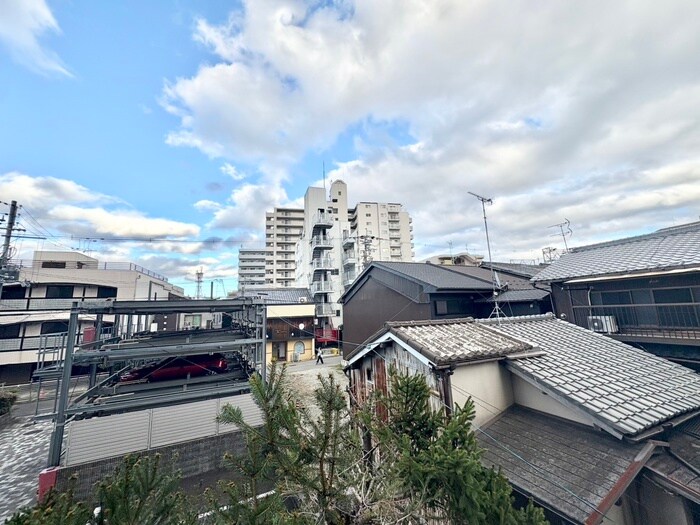室内からの展望 エリーフラッツ浜大津