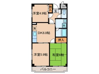 間取図 パ－クウエスト