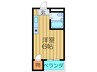エクセルＪＵＮ 1Rの間取り