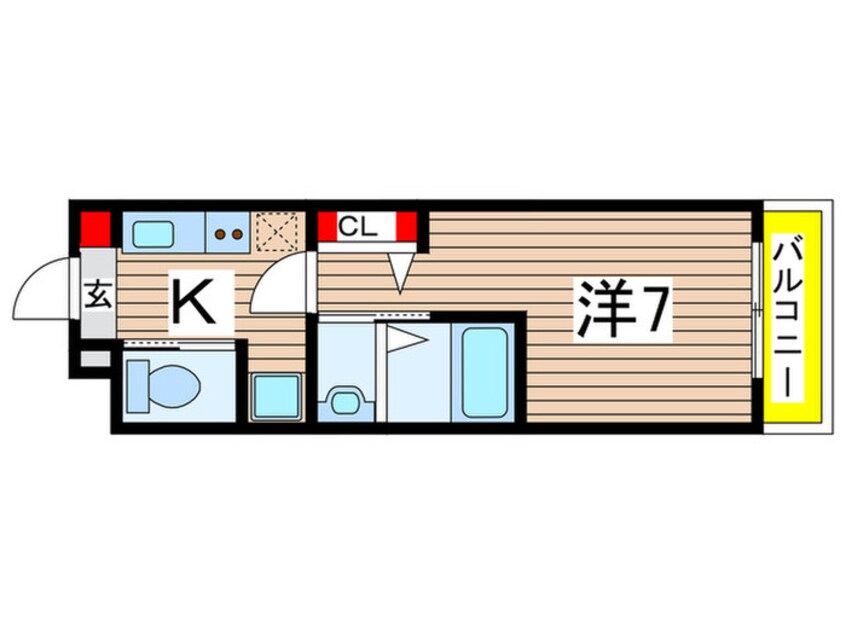 間取図 イープレイス武庫之荘