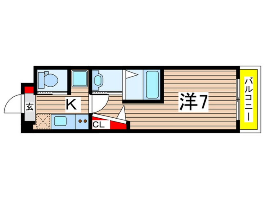 間取図 イープレイス武庫之荘