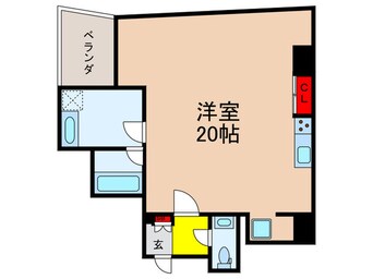 間取図 アリビオ上本町