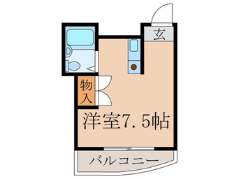 間取図 プレアール京都六地蔵