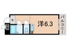 クッキィー石山寺 1Rの間取り