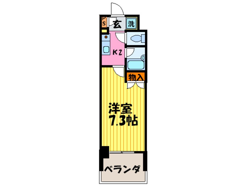 間取図 サンシティ四条西洞院