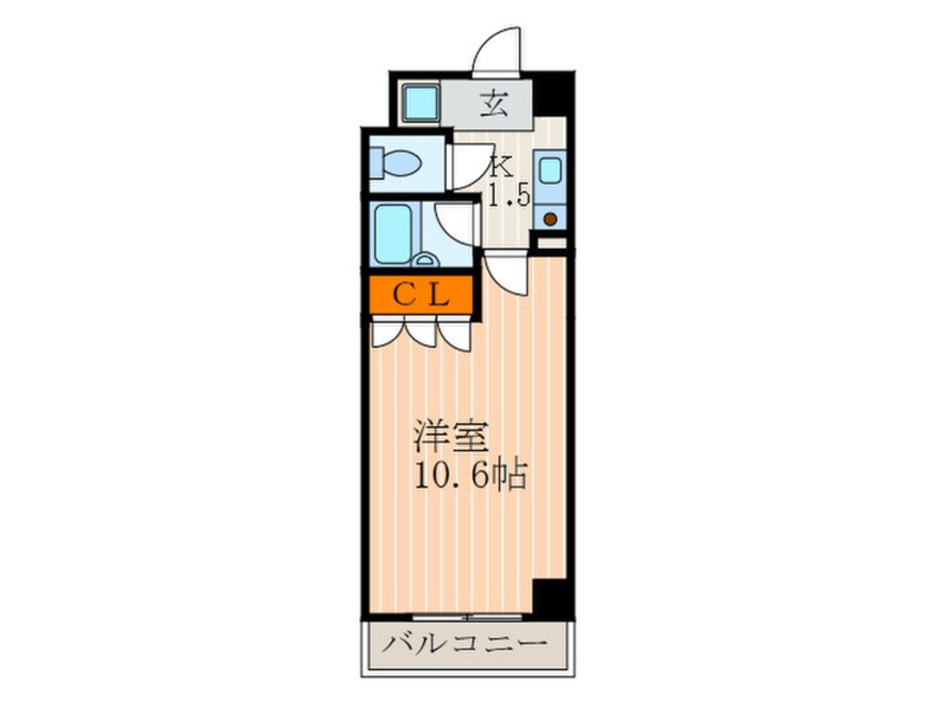 間取図 サンシティ四条西洞院