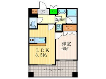 間取図 サンシティ四条西洞院