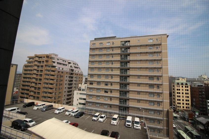 室内からの展望 サンシティ四条西洞院