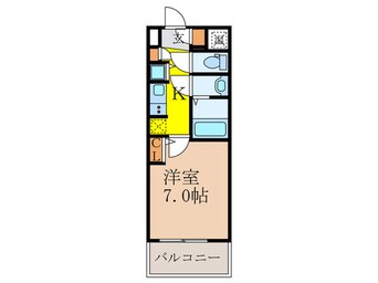 間取図 アドバンス新大阪CITYLIFE(205)