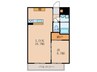 仮)シャルレ9番館 1LDKの間取り