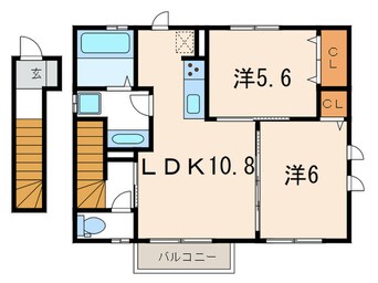 間取図 憩ﾊｳｽ