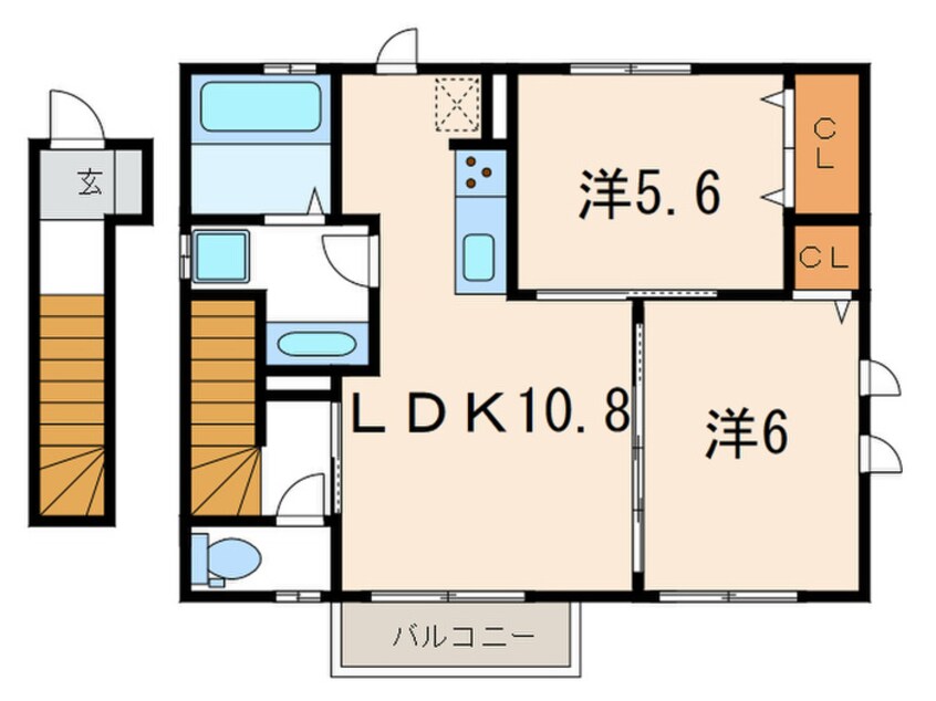 間取図 憩ﾊｳｽ