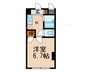 グランタック河原町五条 1Kの間取り
