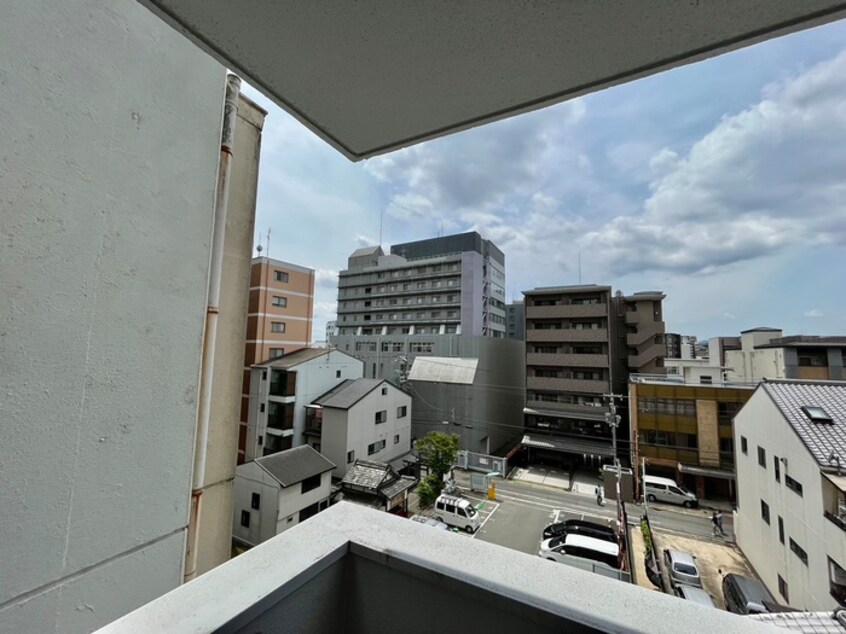 室内からの展望 グランタック河原町五条