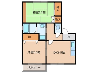 間取図 ラフィーネ610