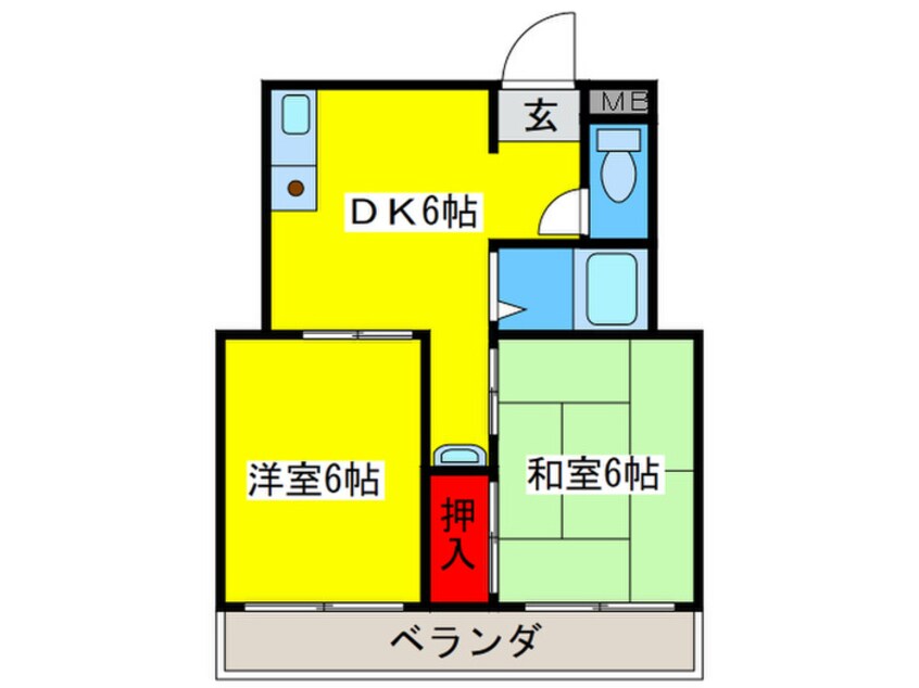 間取図 メゾン ｄｅ　ＹＳ