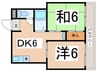 メゾン ｄｅ　ＹＳ 2DKの間取り