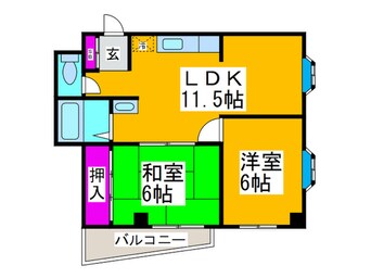 間取図 メゾン ｄｅ　ＹＳ