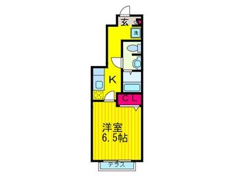 間取図 フレ－リ－コ－ト