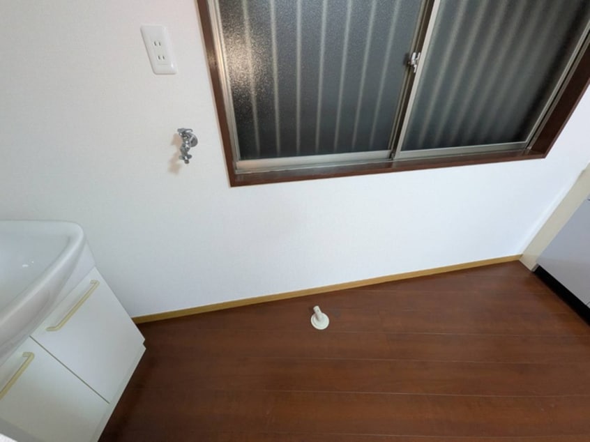 洗濯機置場 土師借家