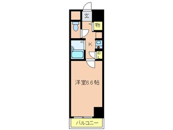 間取図 ロイヤルヒル神戸三宮Ⅱ(705)