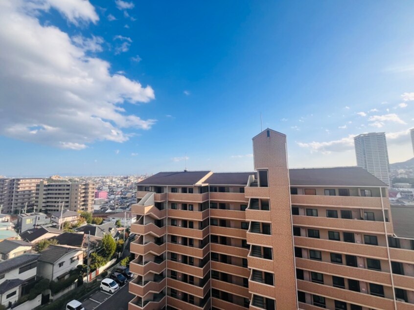 室内からの展望 パセオ清荒神1番館