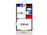 メゾン豊中ＰＡＲＴ２１ 1Kの間取り