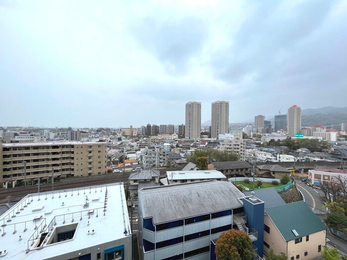 室内からの展望 パセオ清荒神2番館