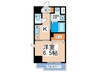 アール大阪グランデ(504) 1Kの間取り