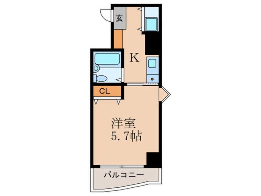 間取図 ソレイユ・ド元町