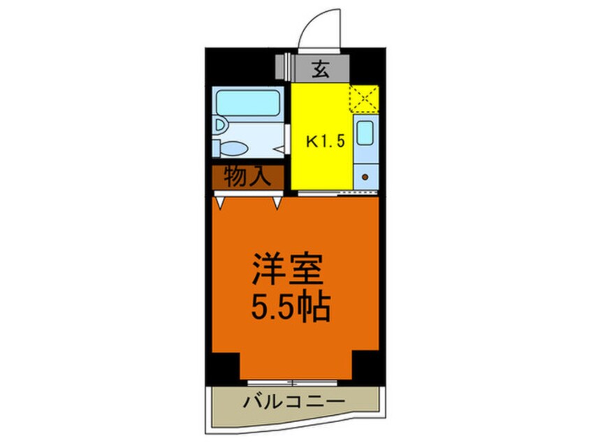 間取図 ソレイユ・ド元町