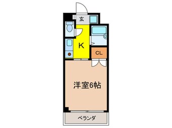 間取図 コリ－ヌ千里