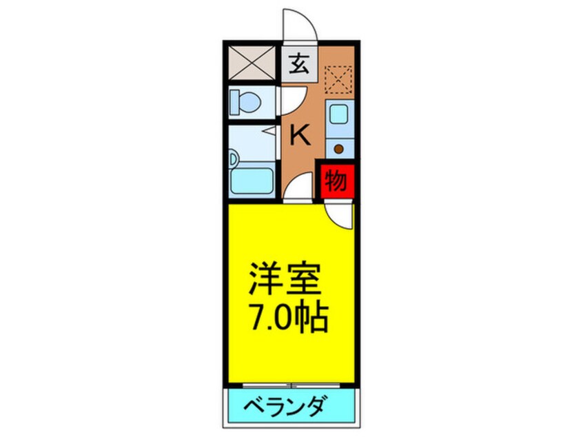 間取図 クリエイト香里園