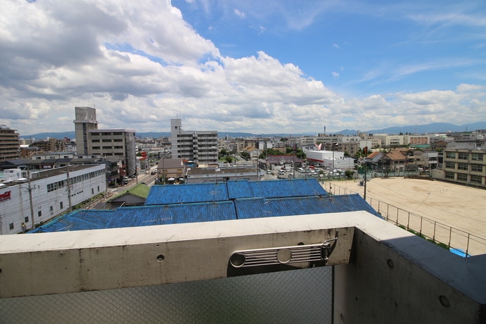 室内からの展望 サウスパ－ク