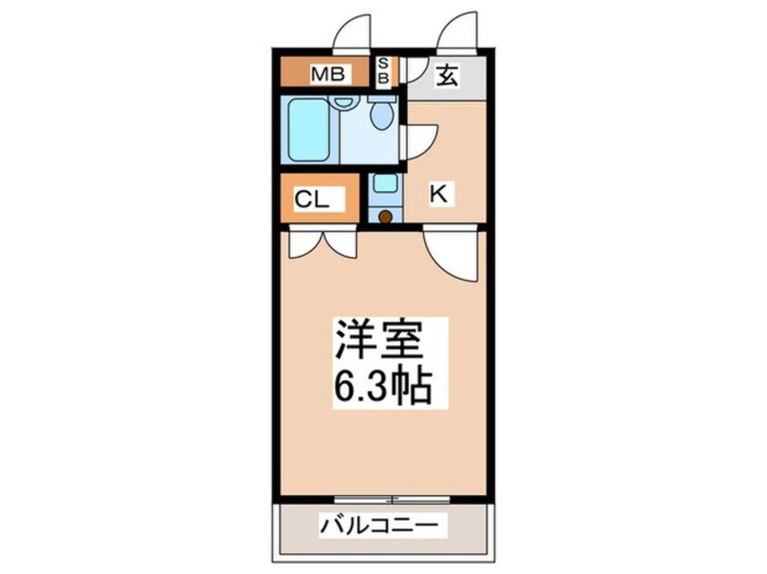 間取図 アルテハイム朝潮橋