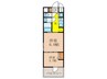 LUORE＋新大阪SOUTH 2Kの間取り
