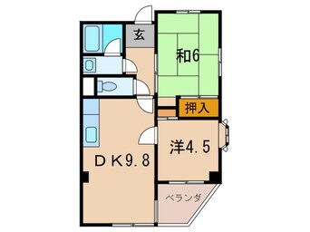 間取図 西宮パールハイツ