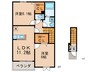 グラード 2LDKの間取り