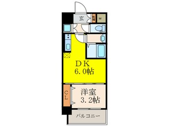 間取図 コンフォリア江坂広芝町