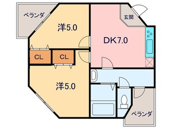 間取図 グリーンパレス