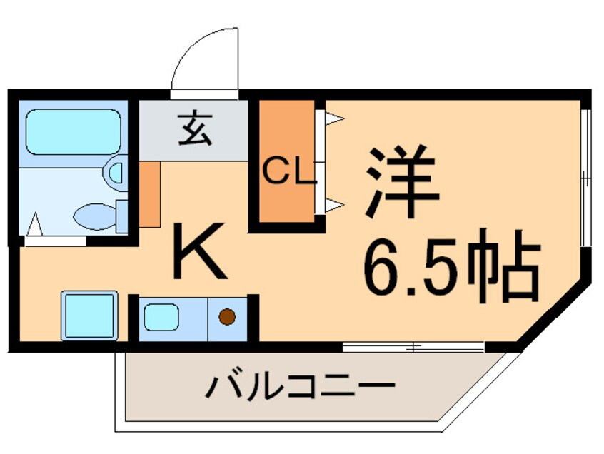 間取図 ヒルバレー妙法寺駅前