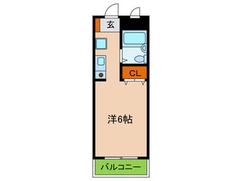 間取図 ヒルバレー妙法寺駅前