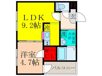 間取図 フジパレス内本町Ⅱ番館